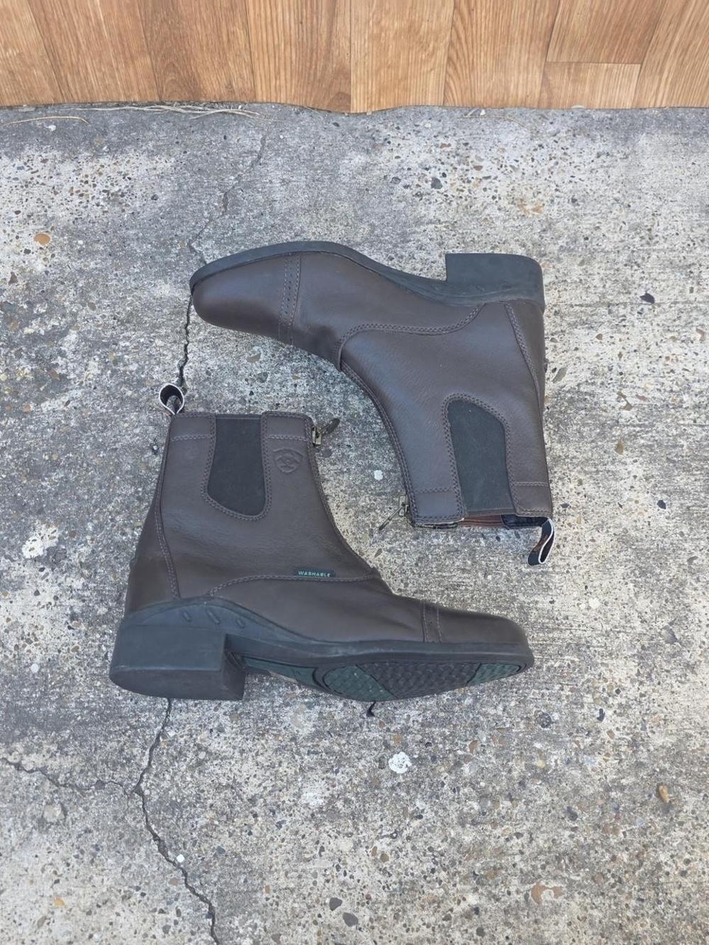 Women's Ariat Heritage Breeze Zip Paddock Boots Size 7 Women's - Picture 2 of 8